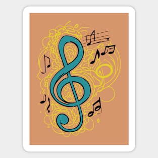 Music note Magnet